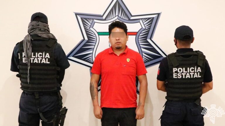 Capturan a  José Alfredo J., presunto distribuidor de droga