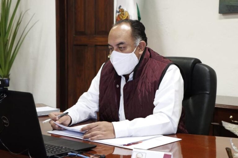 Cinco ediles poblanos activos al Covid-19: SEGOB