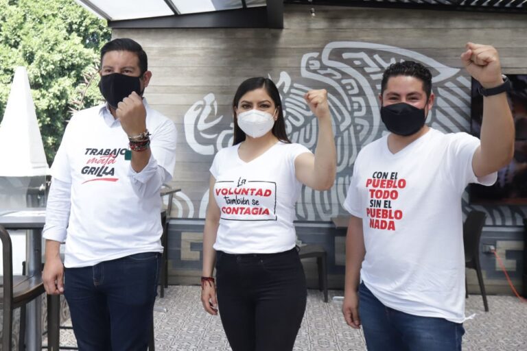 Claudia Rivera Vivanco llama a la unidad en Morena