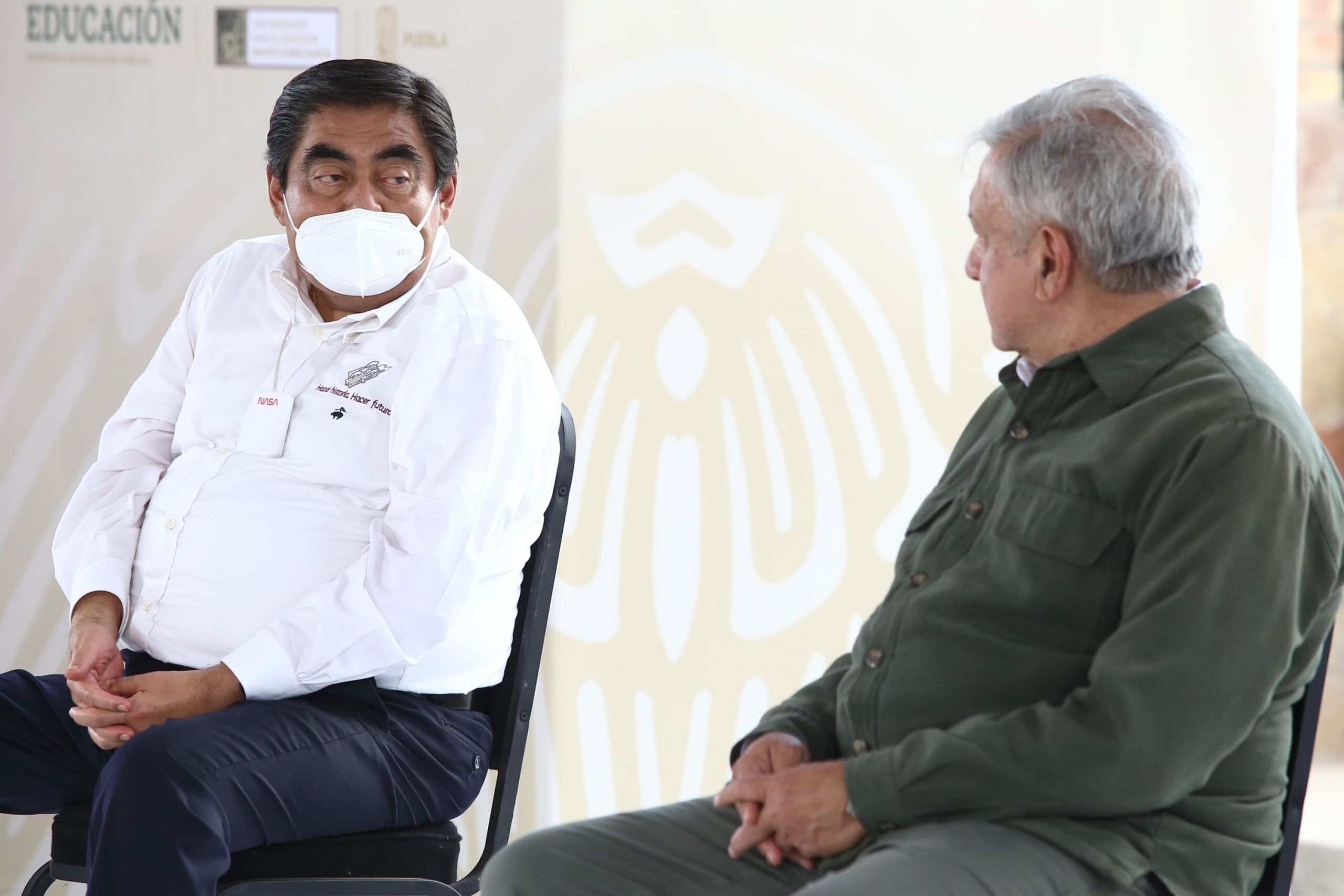 Inicia vacunación para adultos mayores de Puebla la próxima semana AMLO