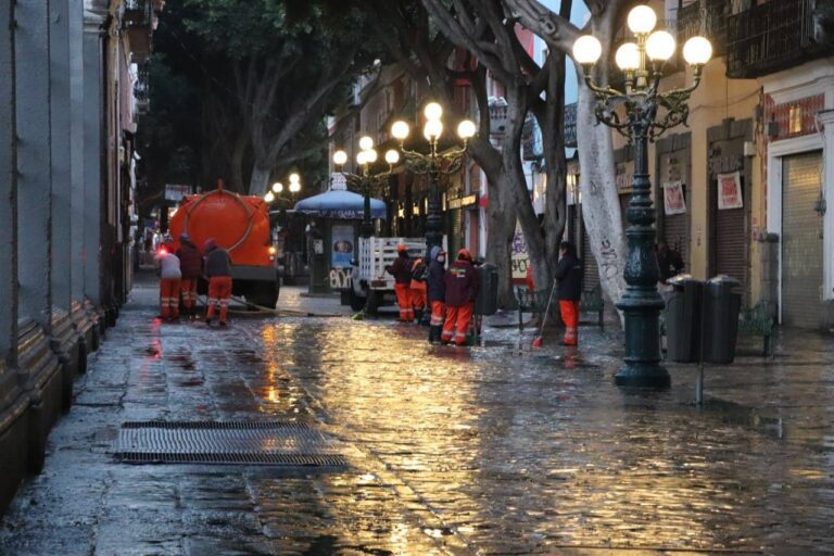 Invierten 77 millones Sedatu y Ayuntamiento de Puebla para mejorar el zócalo
