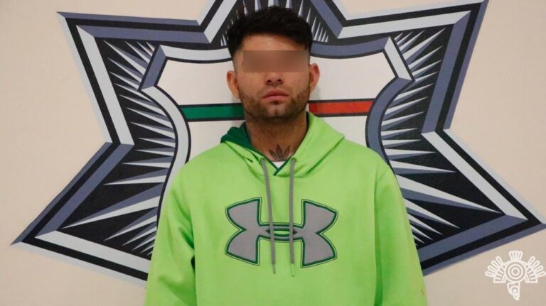 Presunto narcomenudista es capturado por Policía Estatal