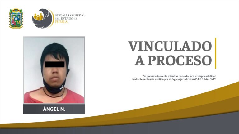 Vinculan a proceso a Ángel N. por violencia familiar