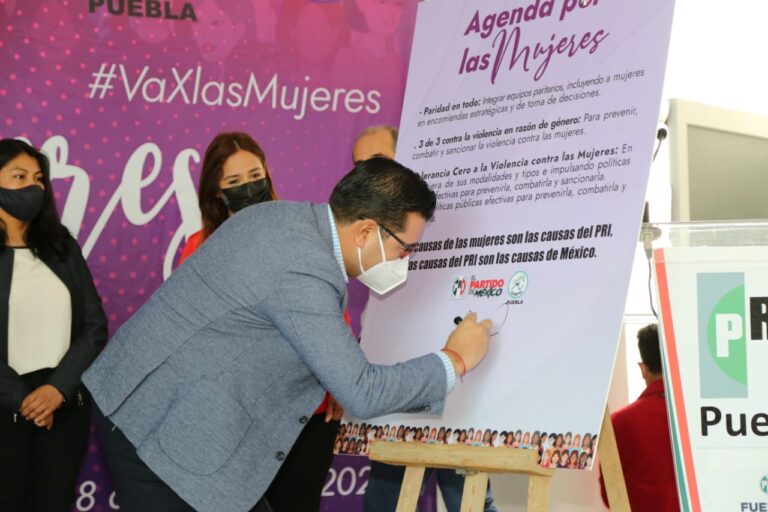 El PRI es un partido que sí defiende a las mujeres: lideresas