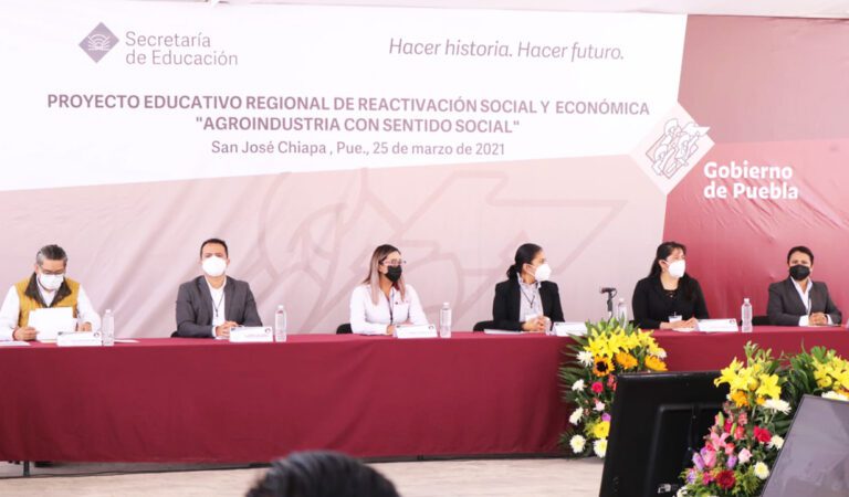 Impulsa SEP reactivación económica con «Proyecto Educativo Regional»