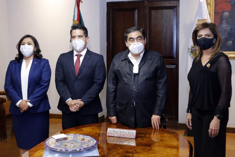 Plantea Barbosa Huerta construir agenda entre Puebla y Alemania para la consolidación de inversiones