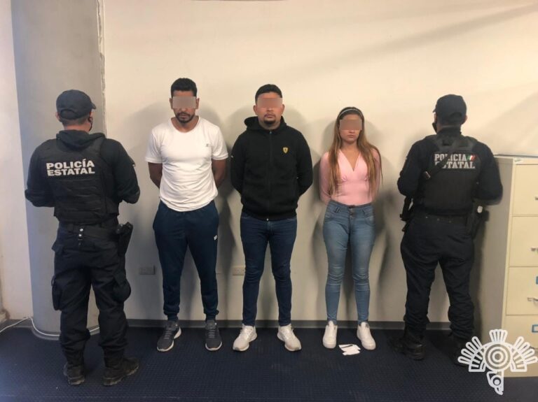 Presuntos asaltantes son capturados por Policía Estatal