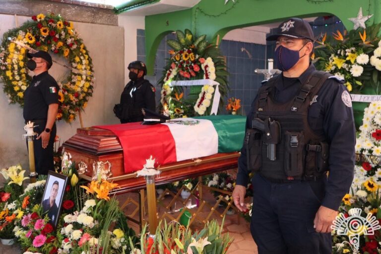 Realiza SSP homenaje a elementos caídos en cumplimiento de su deber