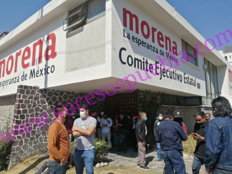 Toman militantes control de Morena tras destituir a Edgar Garmendia