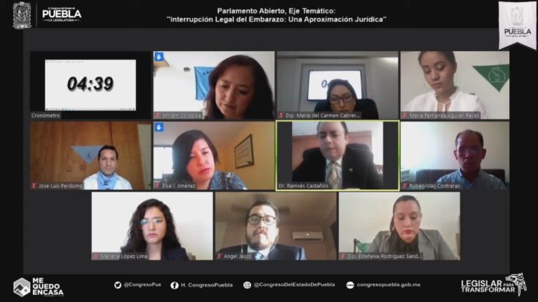 Concluye en el Congreso del Estado, Parlamento Abierto sobre Derechos Sexuales, Derechos Reproductivos y Aborto Legal