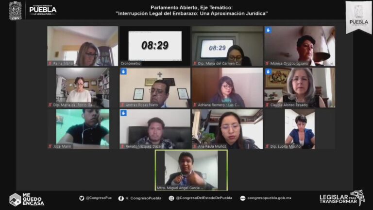 De manera satisfactoria se realiza penúltima mesa de trabajo del Parlamento Abierto