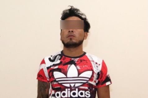Detenido presunto integrante de banda dedicada a robo y al narcomenudeo