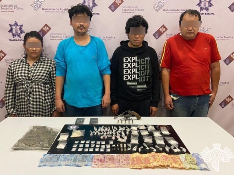 Detiene SSP a «El Noro», presunto líder narcomenudista de Tehuacán