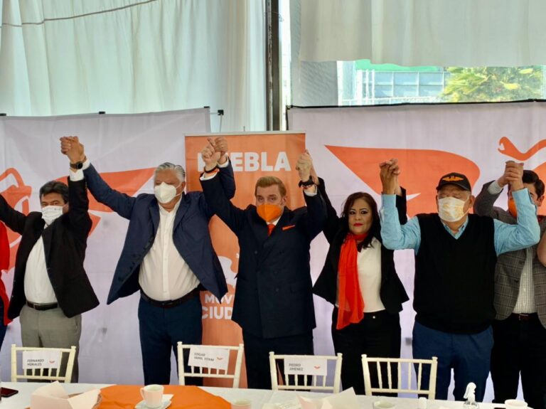 Edgar Yamil es el candidato de Movimiento Ciudadano a la alcaldía de Puebla