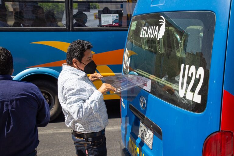 En operativos, SMT sanciona unidades irregulares