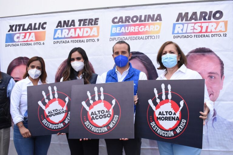 Exigen candidatos de «Va por México» que INE retire candidatura a Saúl Huerta