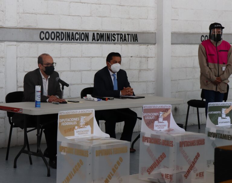 INE e IEE repartirán insumos sanitarios en las 7 mil 860 casillas, para prevenir contagios de Covid-19