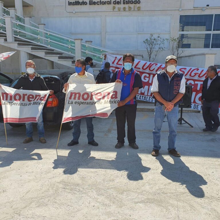 Morenistas toman instalaciones del Instituto Electoral del Estado