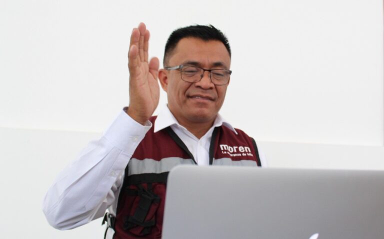 Silencio en el CEE de Morena ante detención de Saúl Huerta