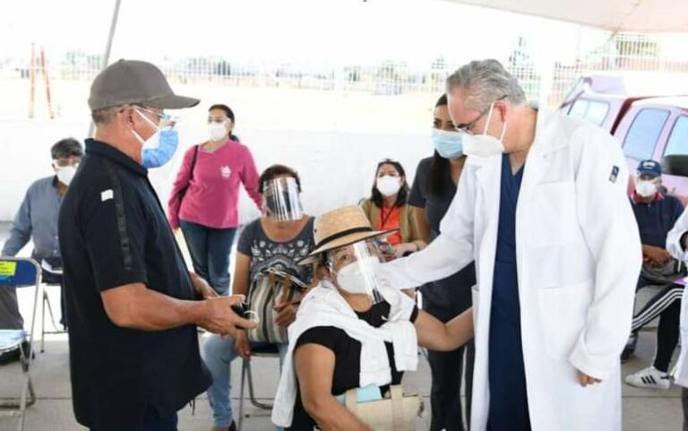 Va segunda etapa de vacunación Covid en nueve municipios de la zona metropolitana