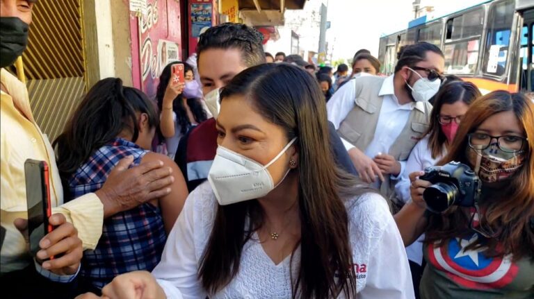 Claudia Rivera desestima que morenistas opositores a su candidatura operen en su contra