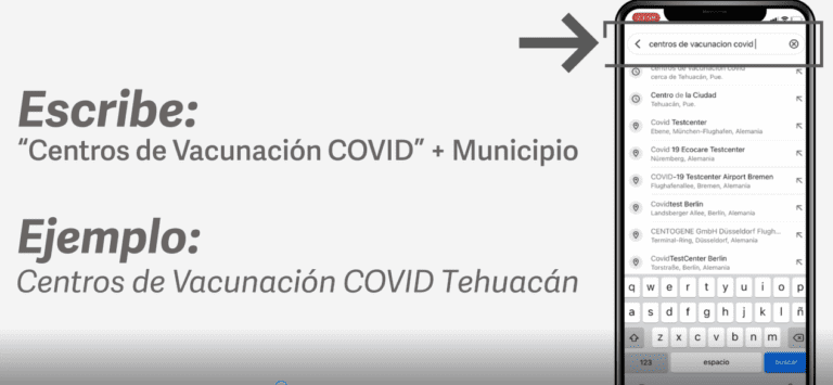 Implementa Gobierno del Estado mecanismos para búsqueda de centros de vacunación Covid