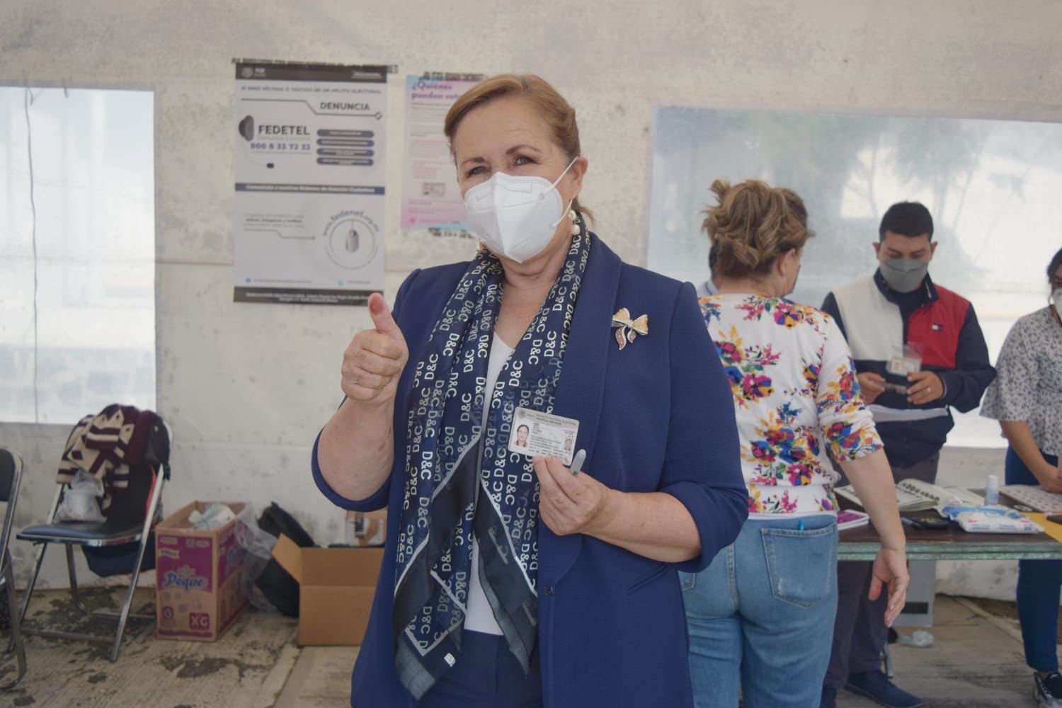 Clase política poblana acuden a votar (GALERÍA)