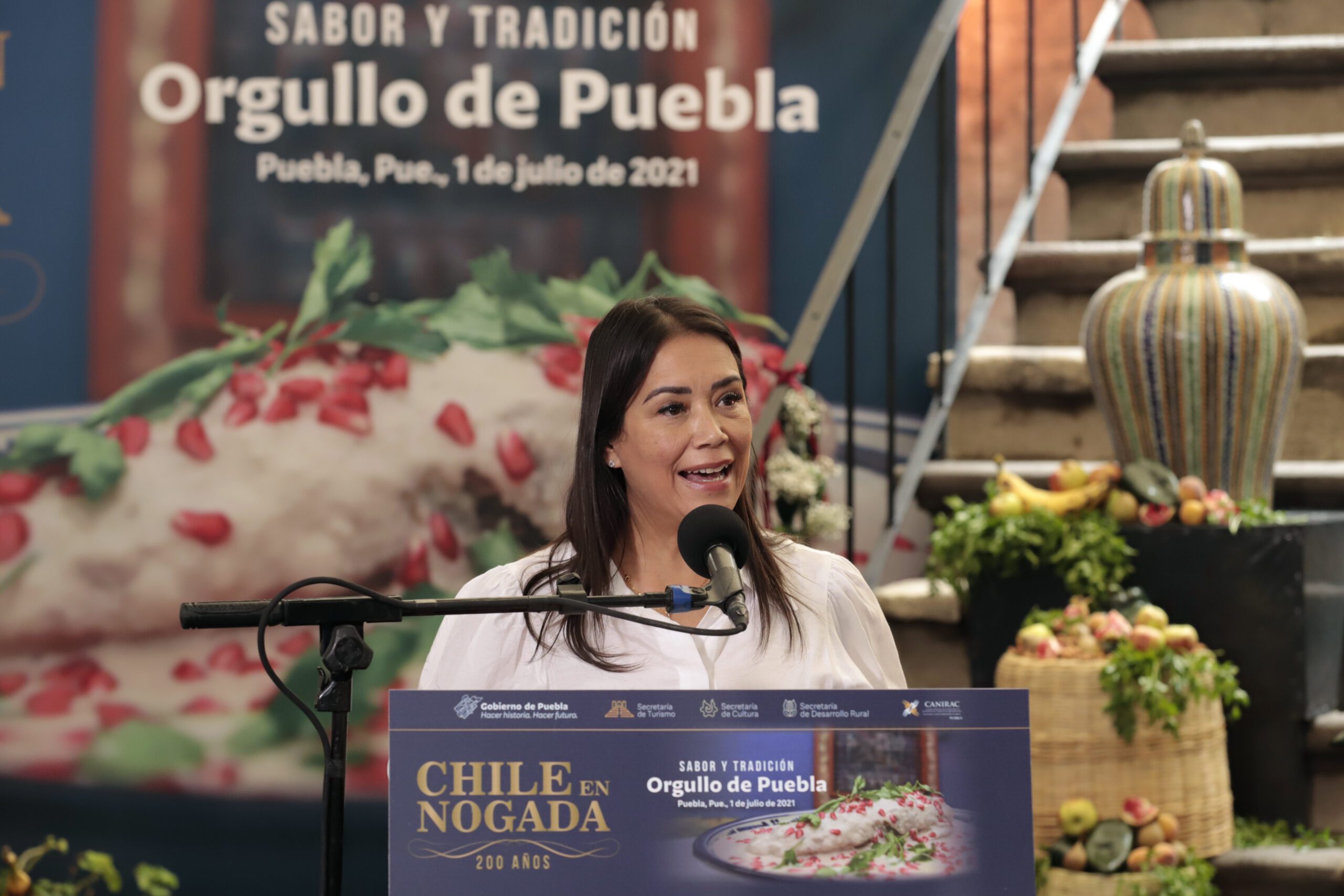 Chile en nogada, resalta el talento y la riqueza de la cocina poblana MBH