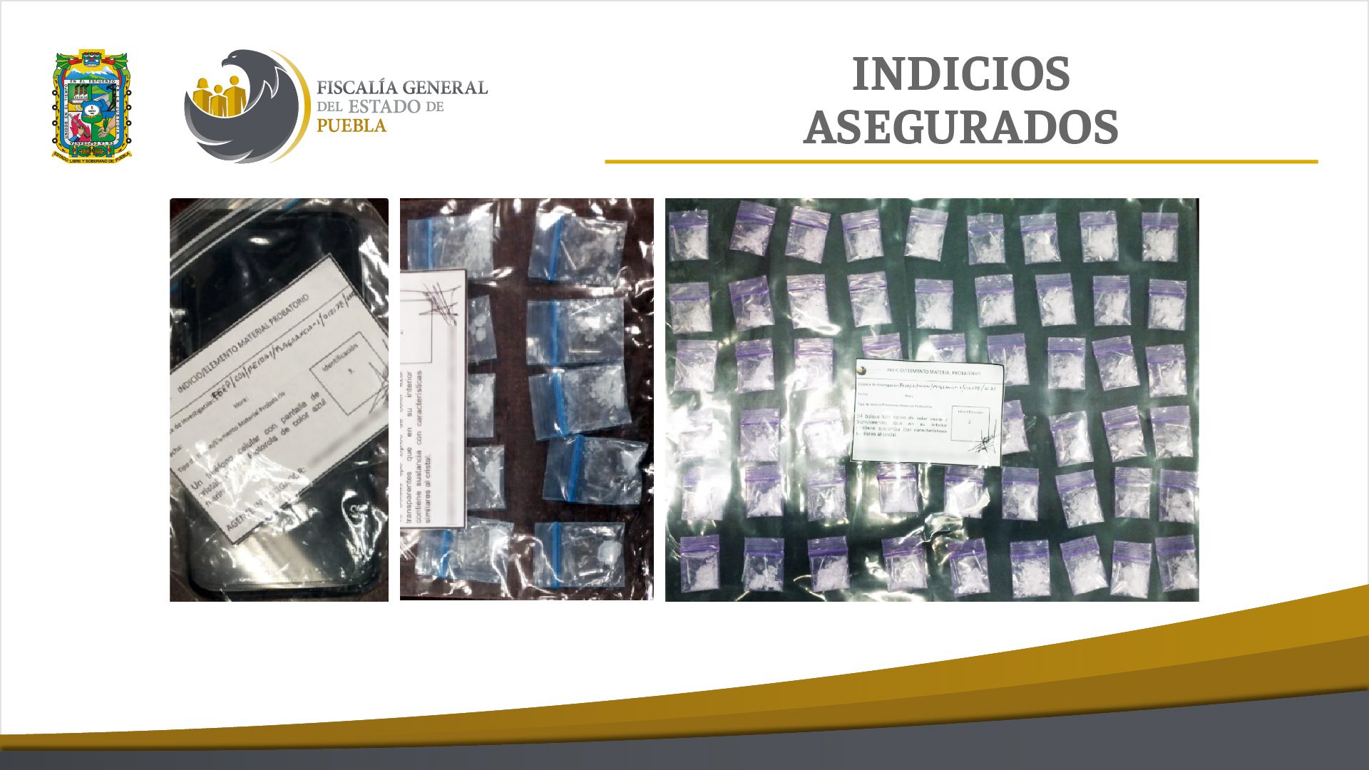 Detenido por la FGE en cateo en Solidaridad Nacional con droga