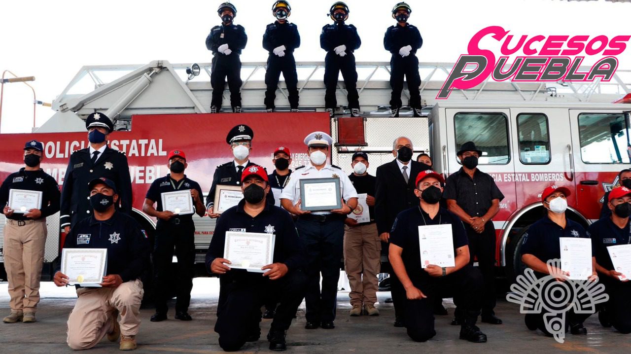 Con entrega de certificados, SSP conmemora el Día del Bombero