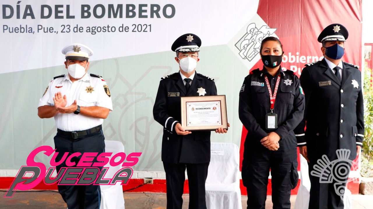 Con entrega de certificados, SSP conmemora el Día del Bombero