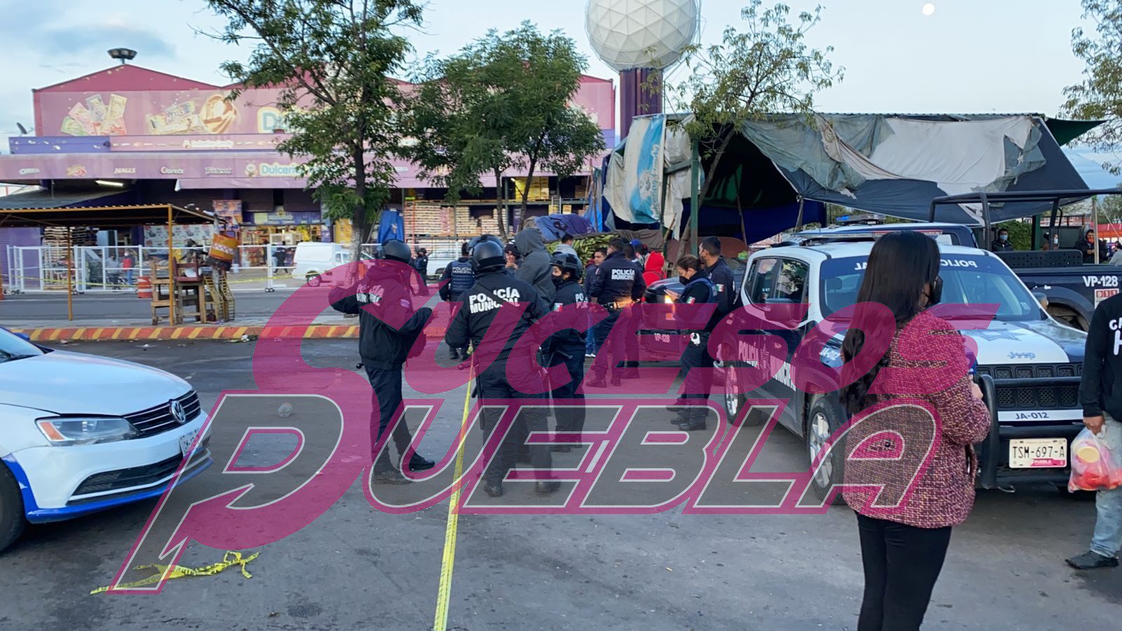 Localizan cabeza humana en Central de Abasto