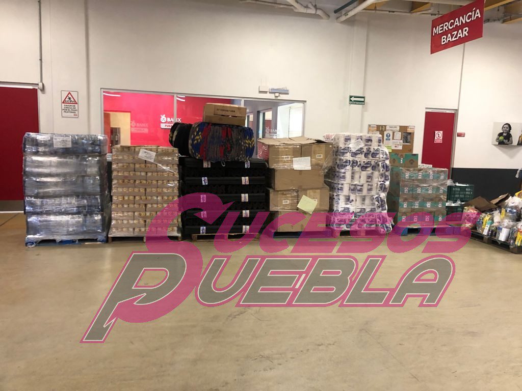 Parten los primeros camiones con ayuda de Arquidiócesis de Puebla a Sierra Norte