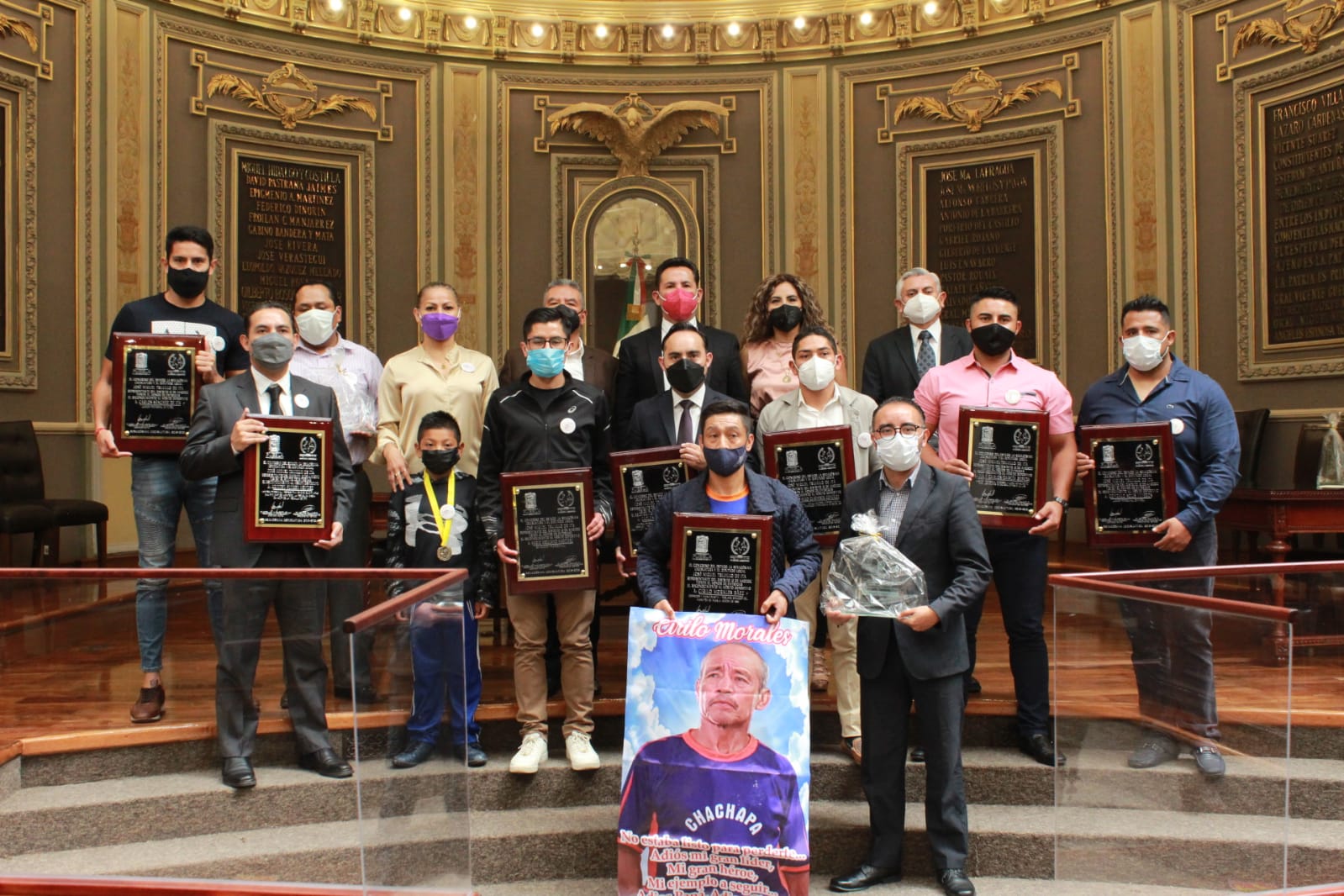 En el Congreso del Estado se entregaron reconocimientos al "Mérito Deportivo y Comunicacional"