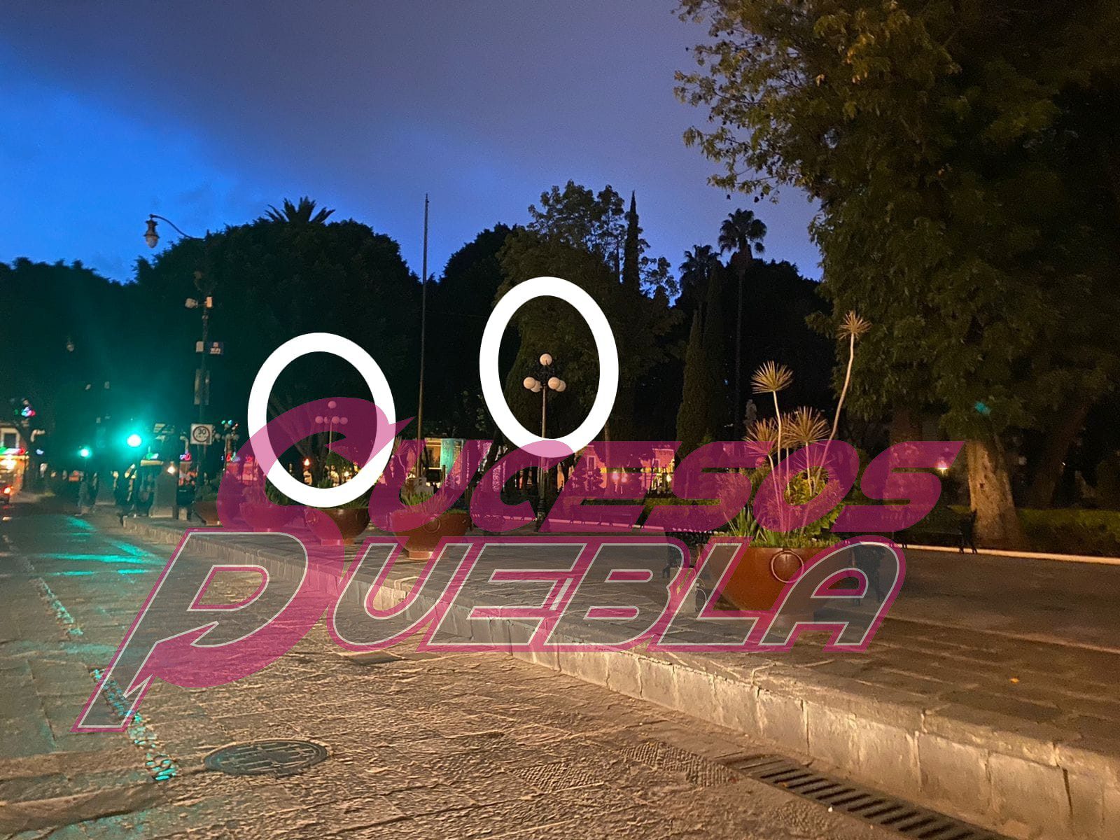 Sin funcionar luminarias del zócalo reinagurado por Sedatu y Ayuntamiento