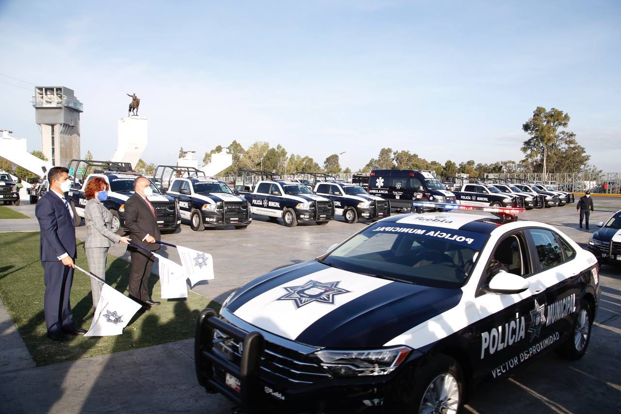 Eduardo Rivera Pérez pone en marcha Operativo 100 de Seguridad Pública