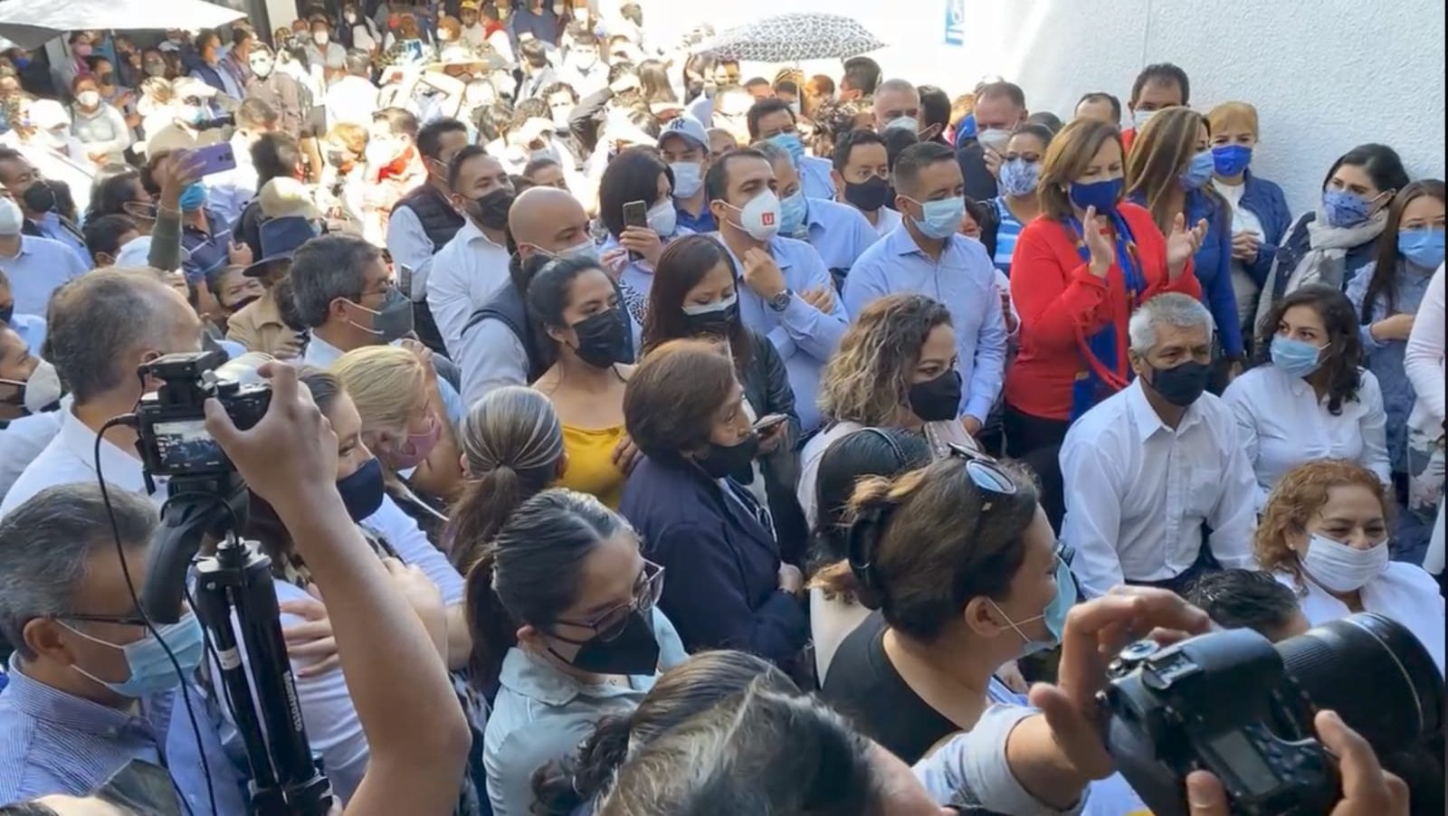 Augusta Díaz de Rivera buscará dirigir el PAN Puebla; reúne simpatizantes en El Carmen