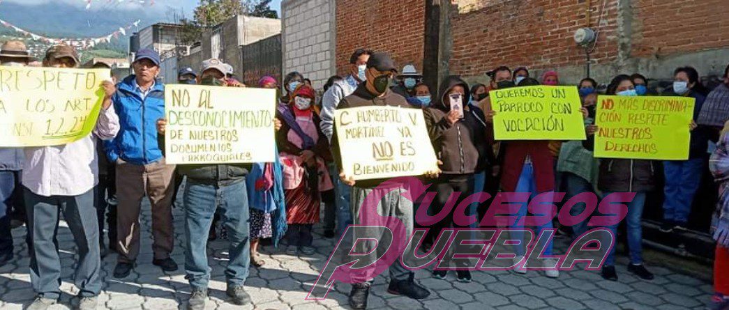 Exigen destitución del párroco de San Pedro Benito Juárez