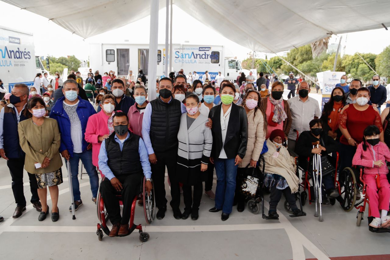 Con brigadas de Salud, el Ayuntamiento de San Andrés Cholula acerca servicios a la ciudadanía