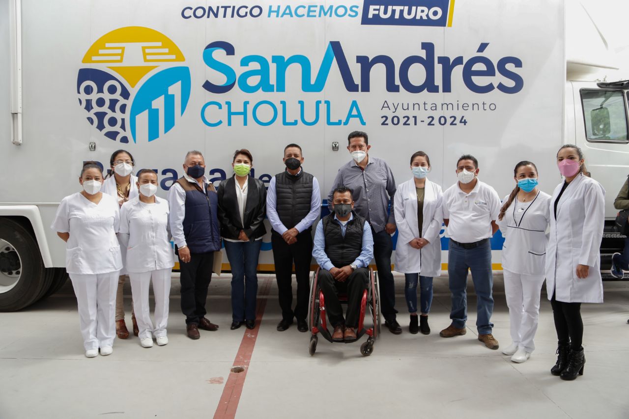 Con brigadas de Salud, el Ayuntamiento de San Andrés Cholula acerca servicios a la ciudadanía
