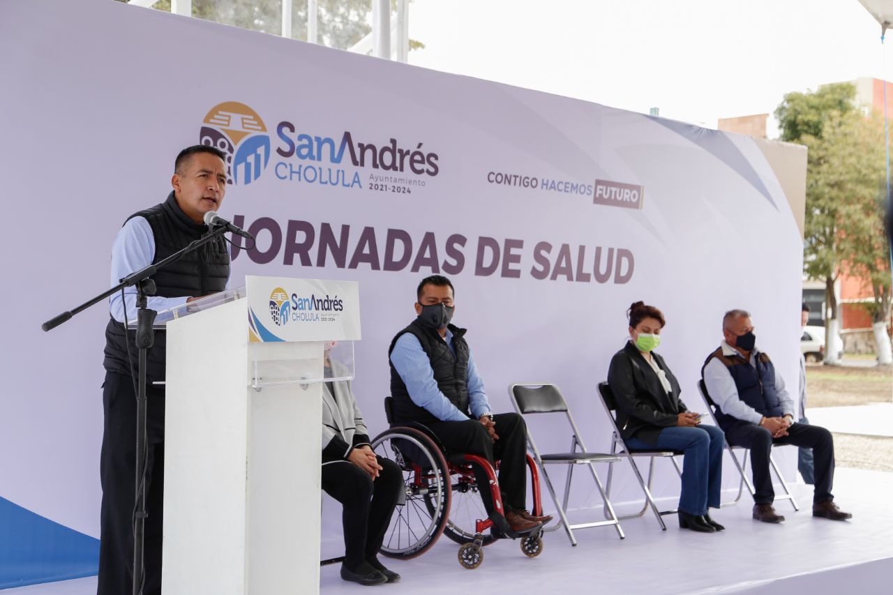 Con brigadas de Salud, el Ayuntamiento de San Andrés Cholula acerca servicios a la ciudadanía