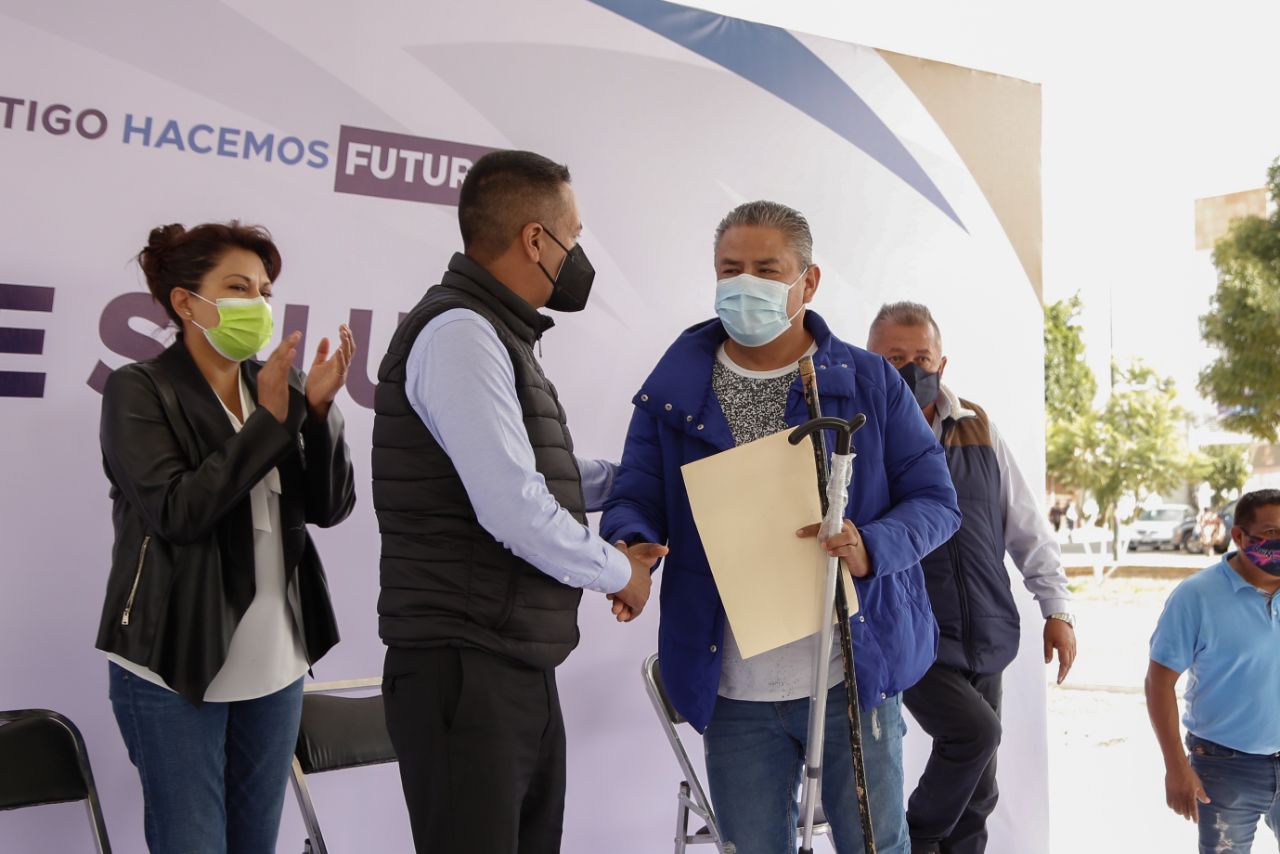 Con brigadas de Salud, el Ayuntamiento de San Andrés Cholula acerca servicios a la ciudadanía