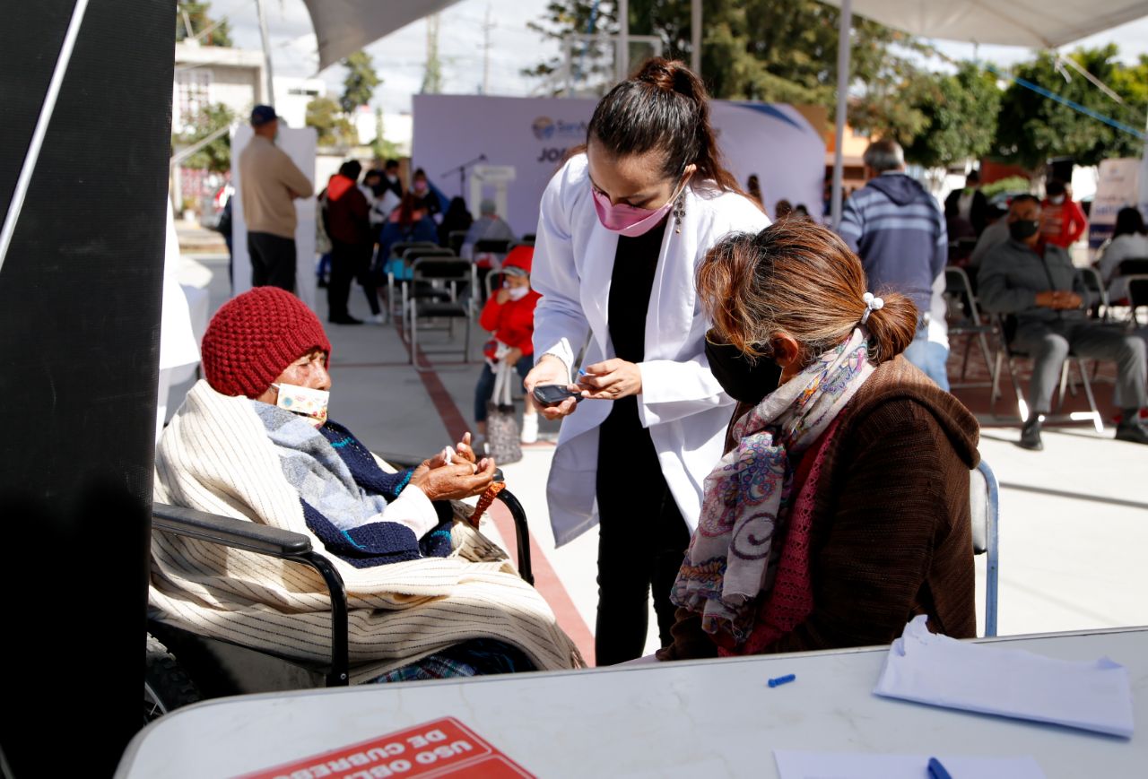 Con brigadas de Salud, el Ayuntamiento de San Andrés Cholula acerca servicios a la ciudadanía