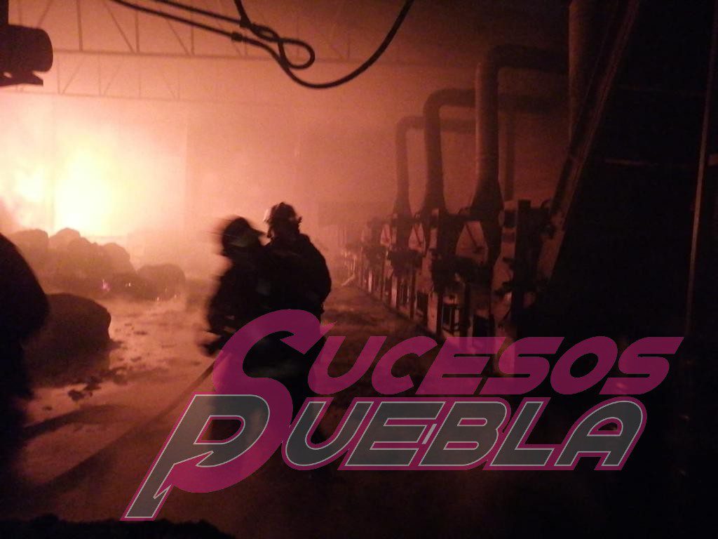 Arde fábrica de algodón en Chachapa