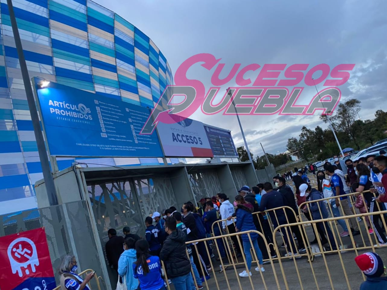 El Puebla negó el acceso a sus aficionados; hubo reclamos