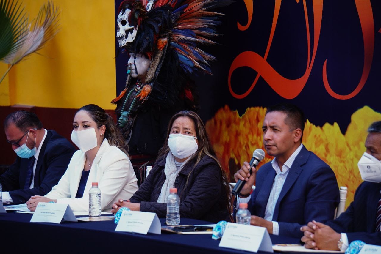 Presenta Ayuntamiento de San Andrés Cholula primer festival sendero al Mictlán