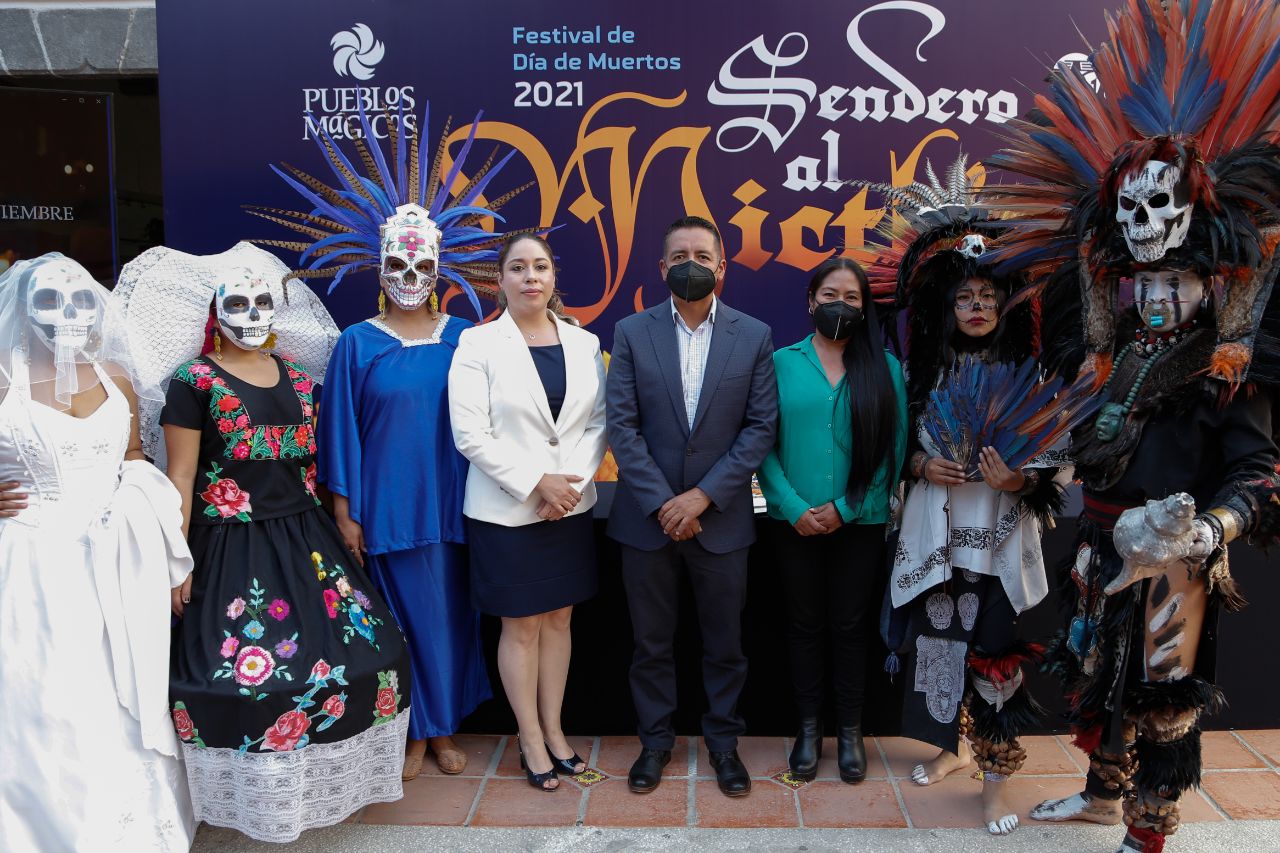 Presenta Ayuntamiento de San Andrés Cholula primer festival sendero al Mictlán