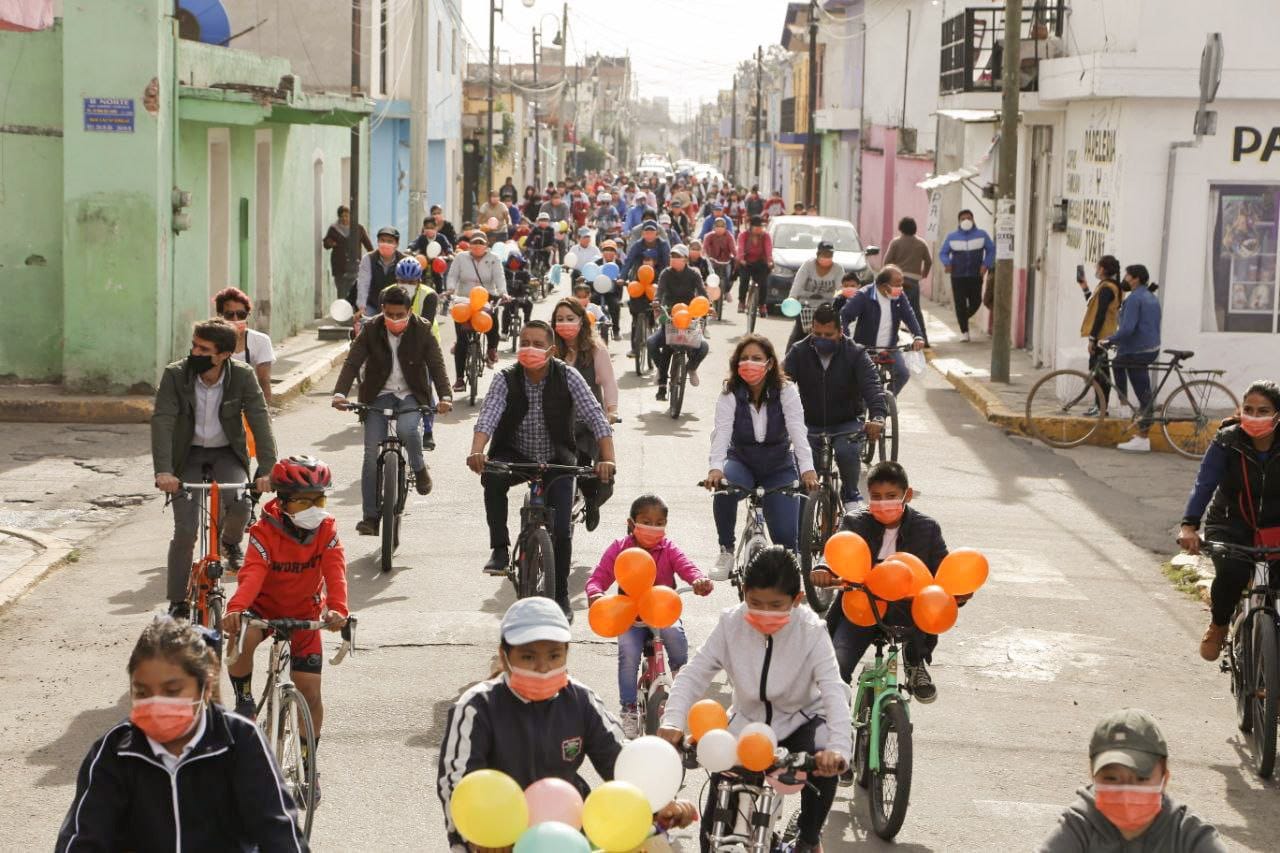 Trabajaremos para generar infraestructura más segura para los ciclistas: Mund Tlatehui
