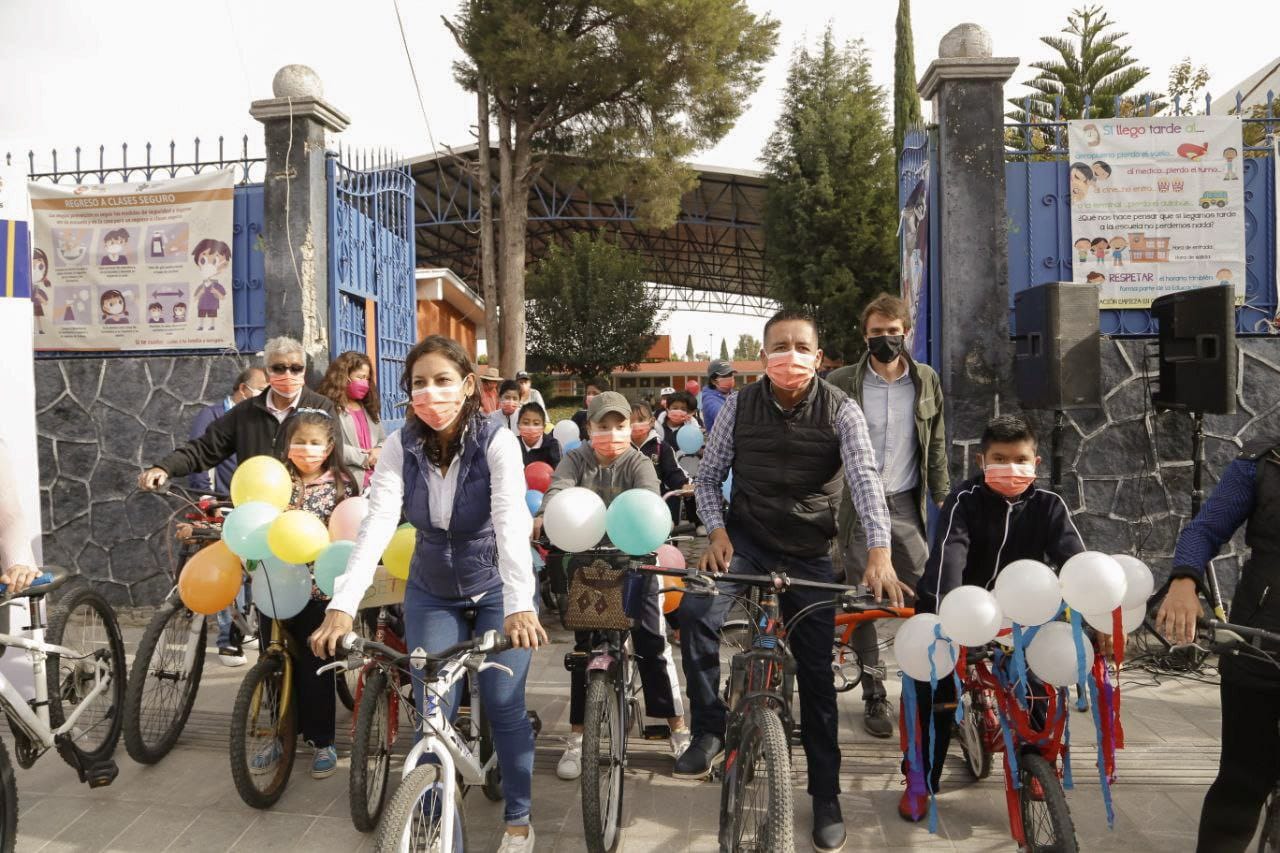 Trabajaremos para generar infraestructura más segura para los ciclistas: Mund Tlatehui