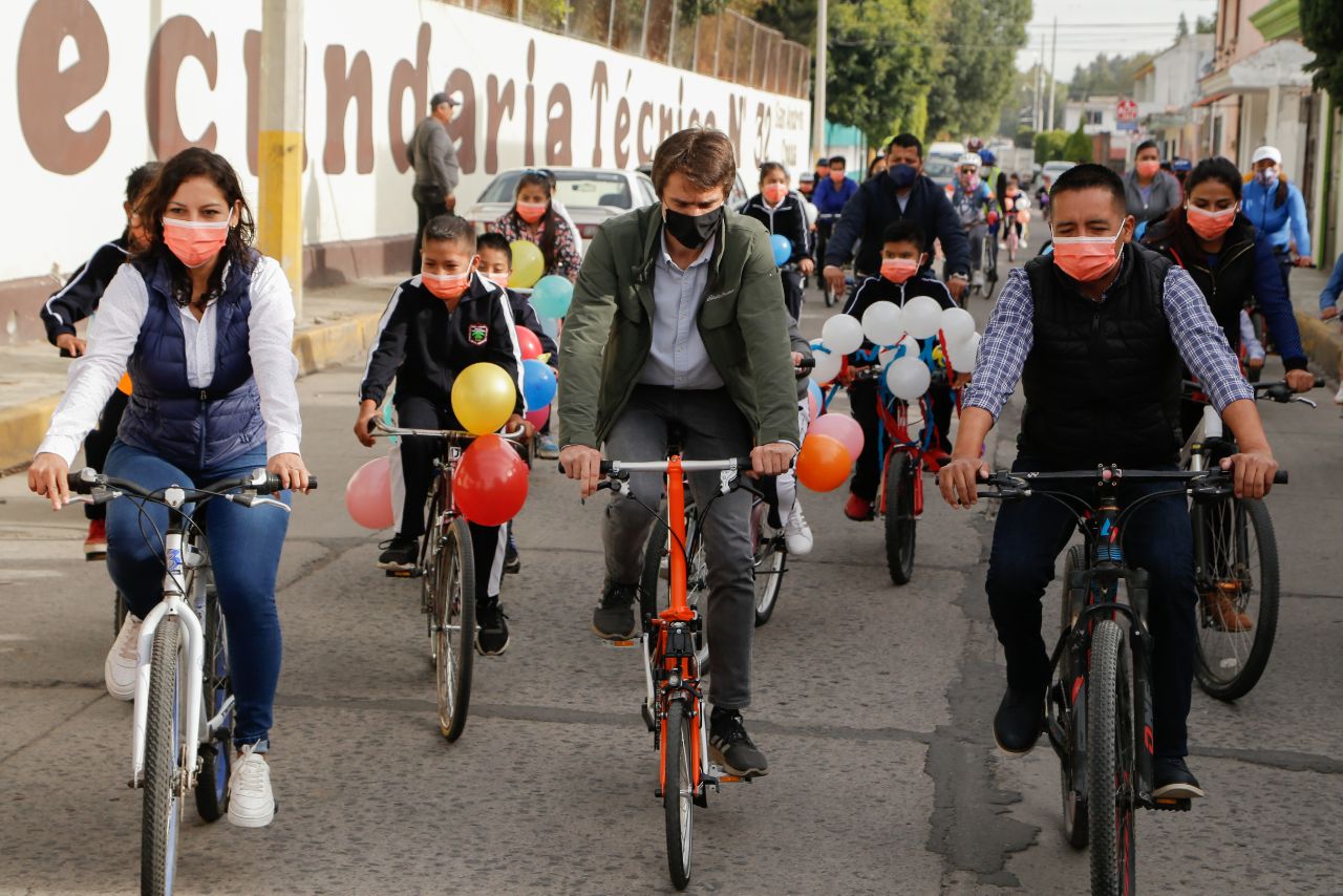 Trabajaremos para generar infraestructura más segura para los ciclistas: Mund Tlatehui